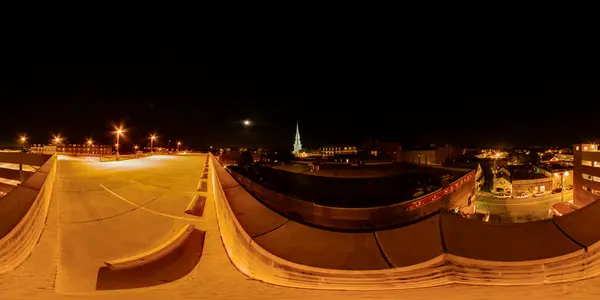 Hanover Garage at Night