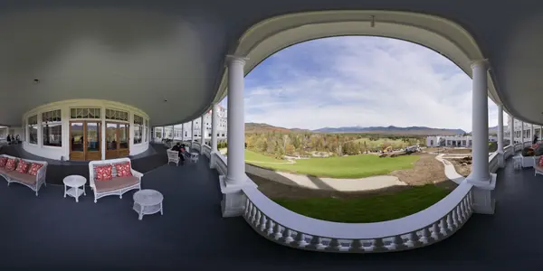 View from the Back Deck of the Mount Washington Hotel