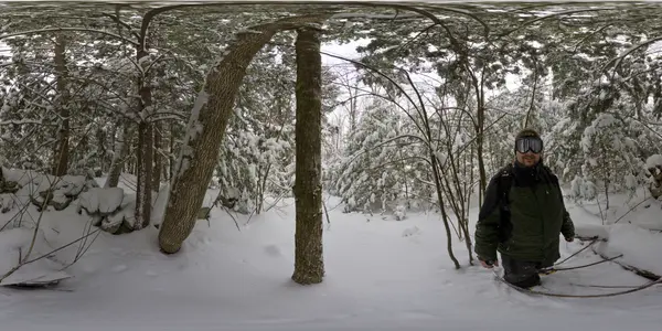 Snowshoeing