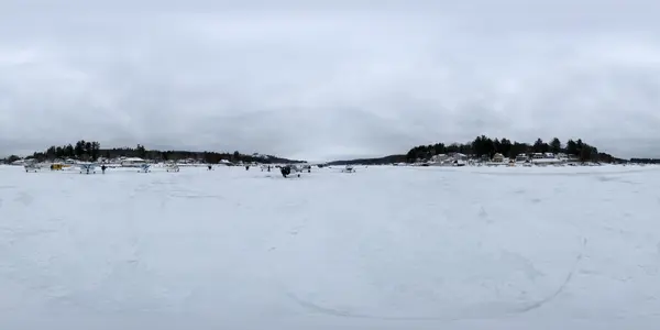 Piper Cub on Ice