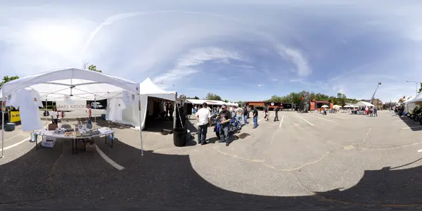 Lakes Region Chamber Booth at Bike Week