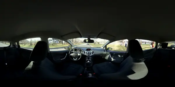 Interior of the Ford Fiesta