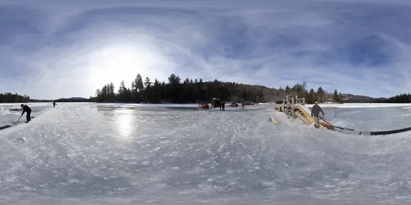 Ice Harvest on Squam Lake