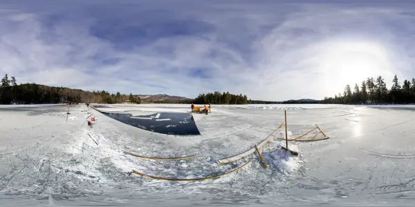 Ice Harvest on Squam Lake